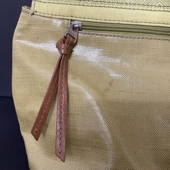 Key-Per Fossil Hand Bag Purse With Compartments Mint - Picture 7 of 14